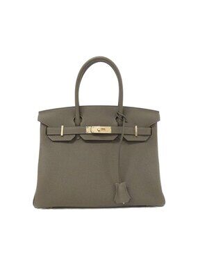 Hermes Birkin Bag Handbag Green